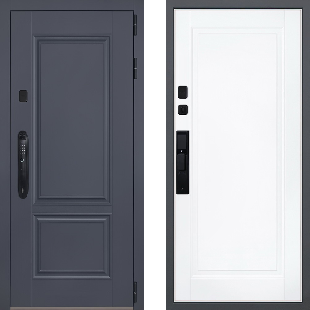 Стальная дверь «Ledo» (биометрическая дверная ручка Smart lock DZ 888)